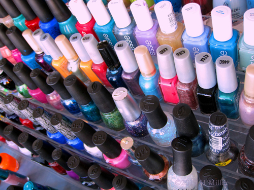 OPI, Klean Kolor, China Glaze, And Essie...... Assorted Brands Of Polish At The Nail Spa For Girls! OPI, Klean Kolor, China Glaze, And Essie...... Assorted Brands Of Polish At The Nail Spa For Girls!